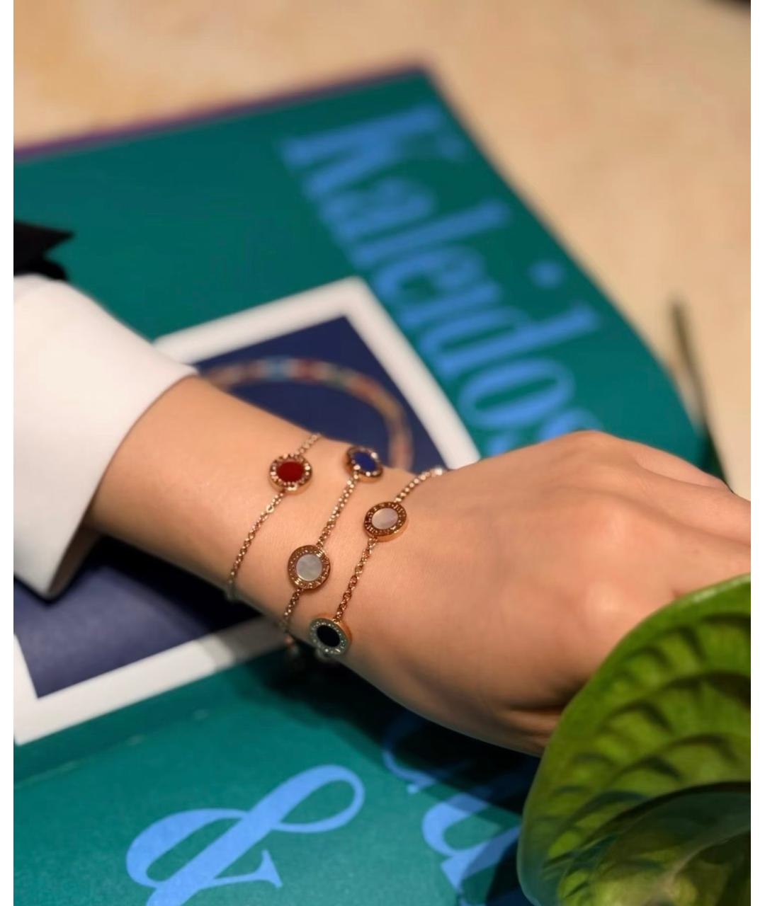 BVLGARI Золотой браслет из розового золота, фото 8