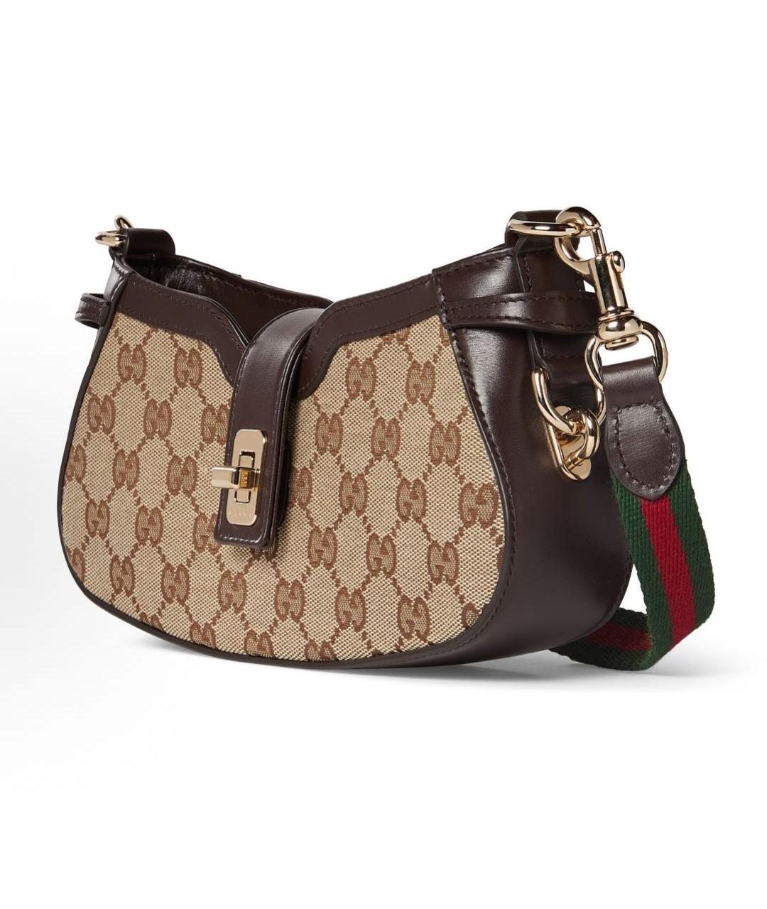 GUCCI Бежевая сумка с короткими ручками, фото 2