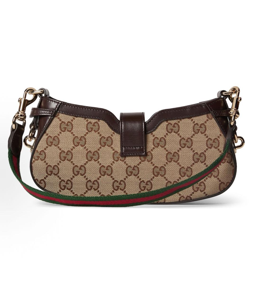 GUCCI Бежевая сумка с короткими ручками, фото 4