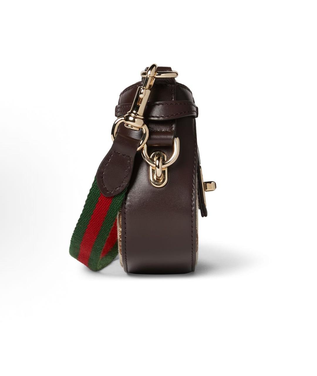 GUCCI Бежевая сумка с короткими ручками, фото 3