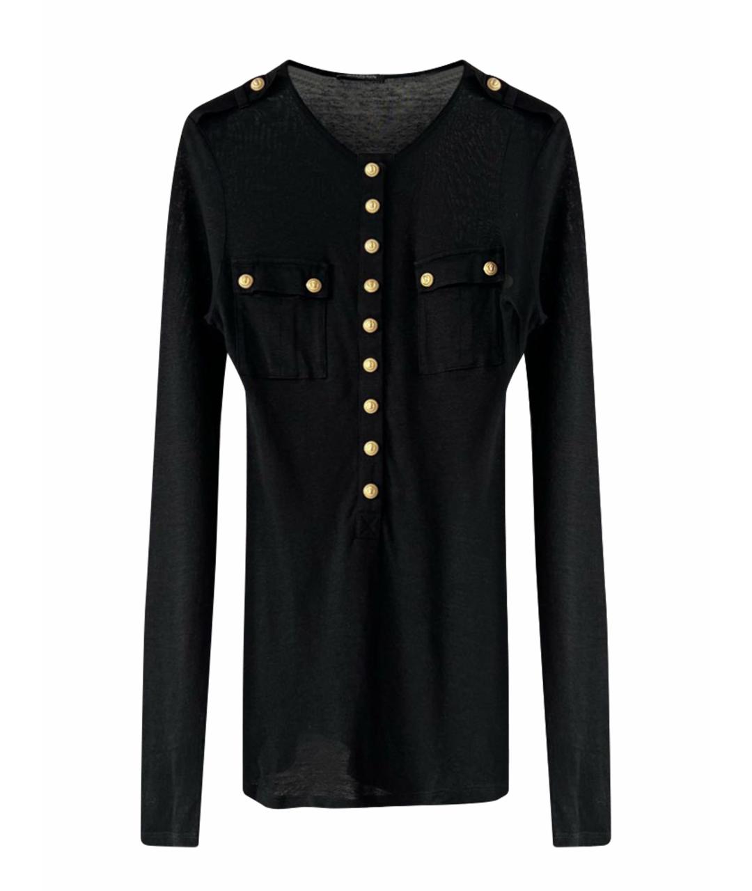 BALMAIN Черный джемпер / свитер, фото 1