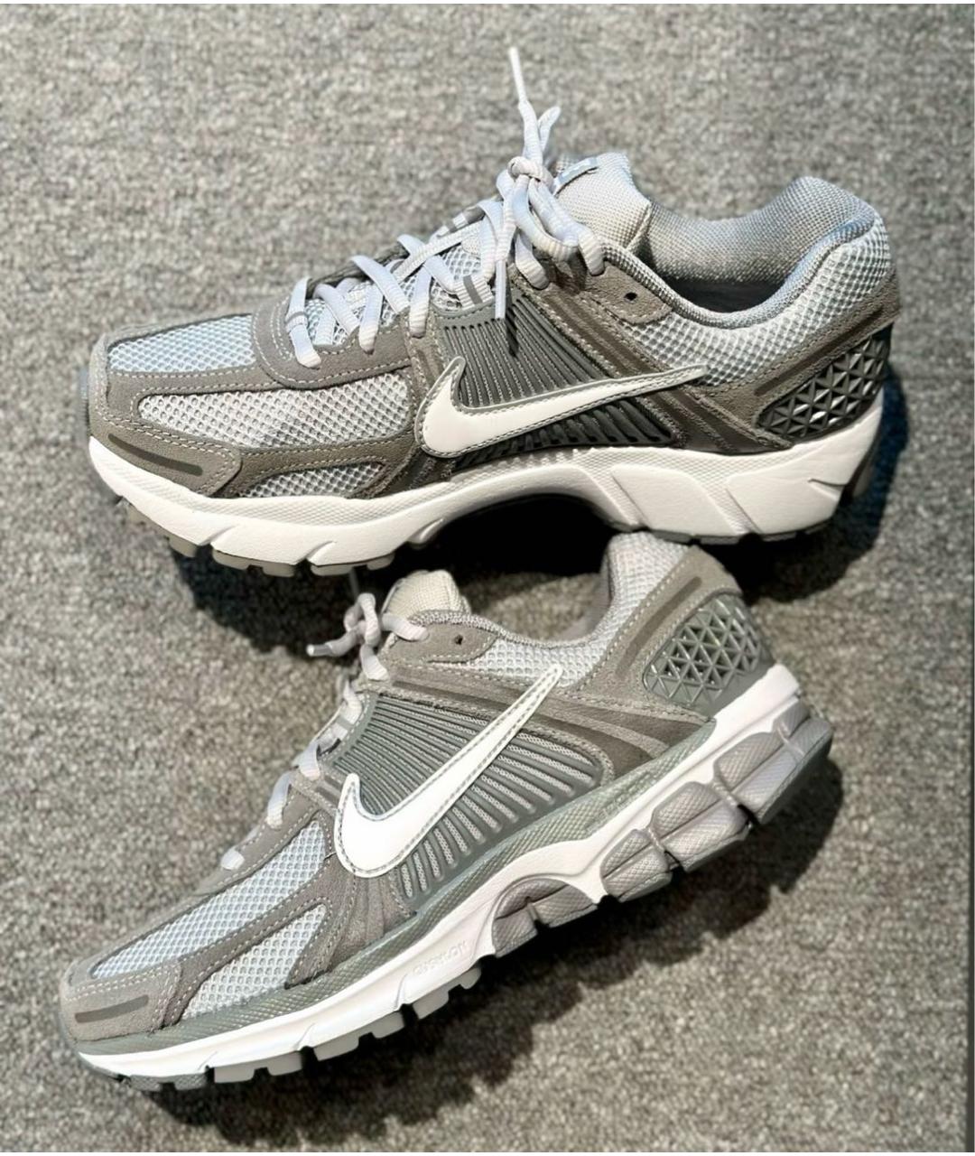 NIKE Серые текстильные кроссовки, фото 7