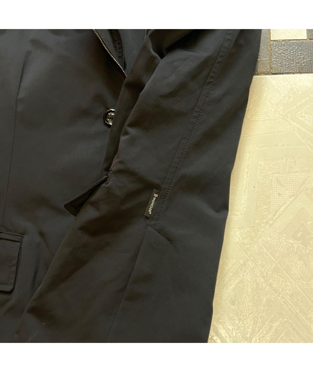 MONCLER Черная куртка, фото 5