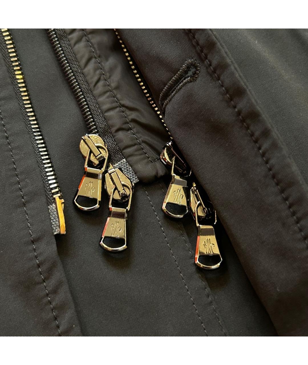 MONCLER Черная куртка, фото 7