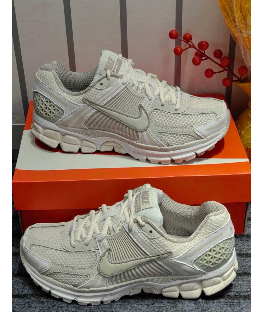 NIKE Бежевые текстильные кроссовки, фото 7