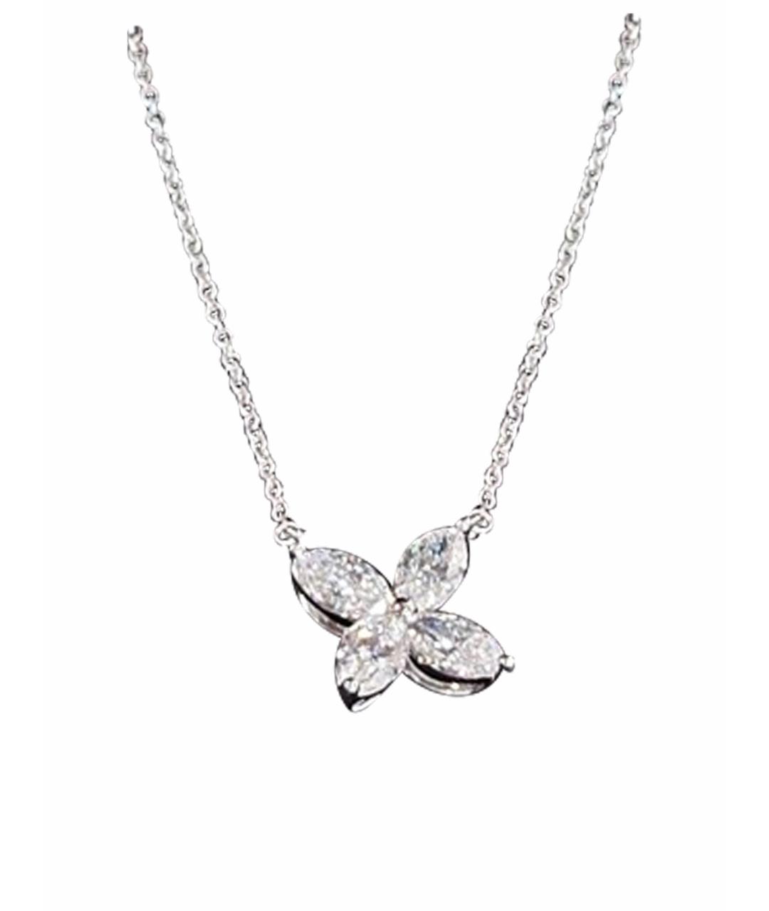 TIFFANY&CO Серебряное платиновое колье, фото 1