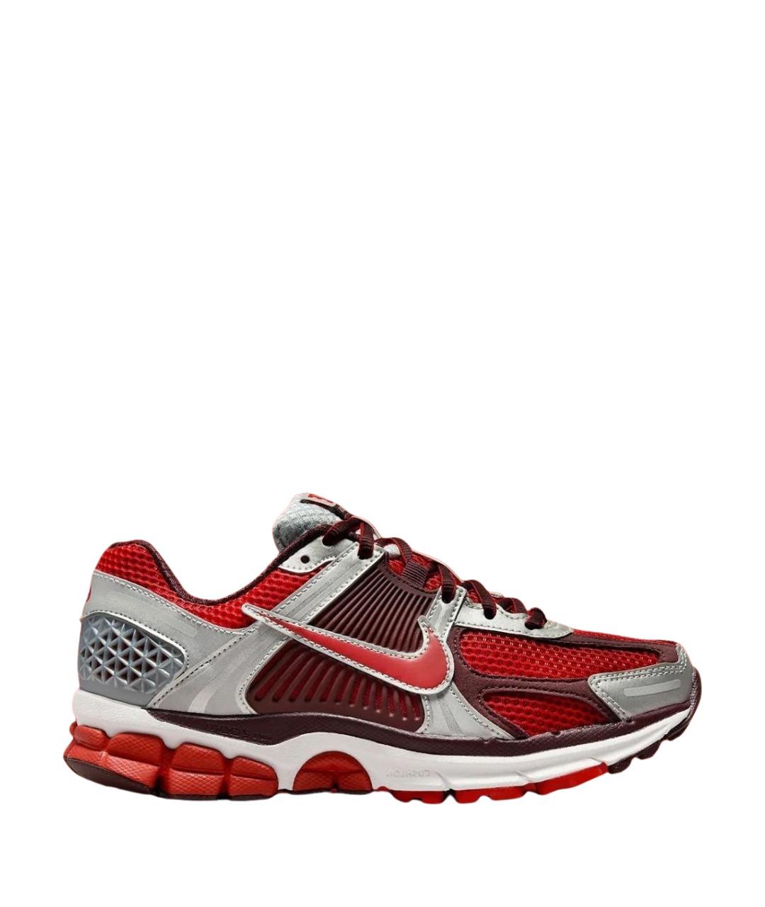 NIKE Красные текстильные кроссовки, фото 1
