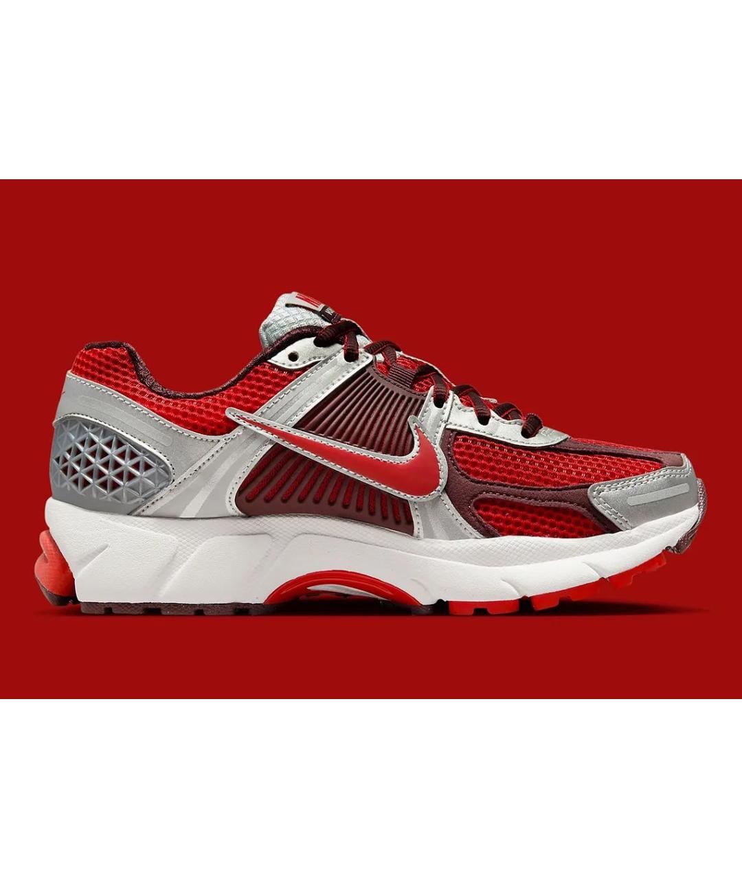 NIKE Красные текстильные кроссовки, фото 6