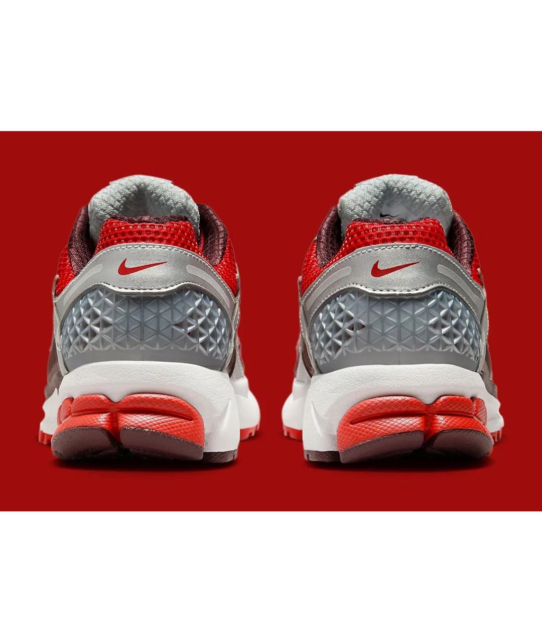 NIKE Красные текстильные кроссовки, фото 4