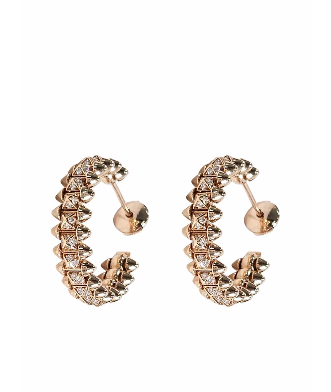 CARTIER Золотые серьги из розового золота, фото 1