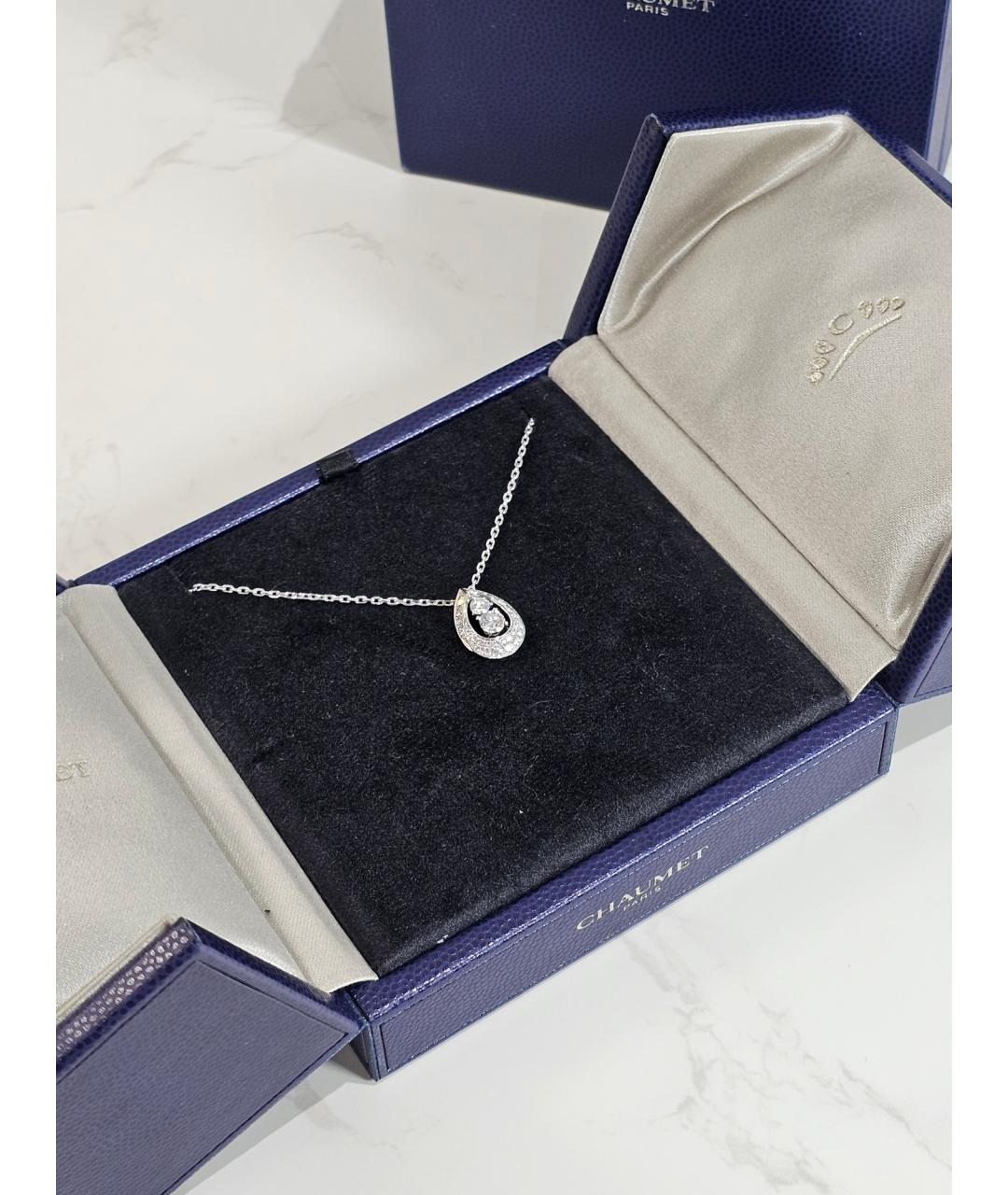 CHAUMET Серебряное колье из белого золота, фото 4