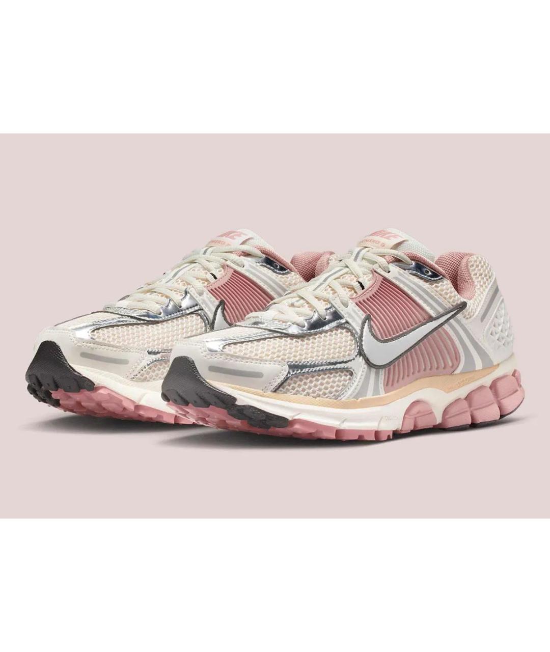 NIKE Розовые текстильные кроссовки, фото 2
