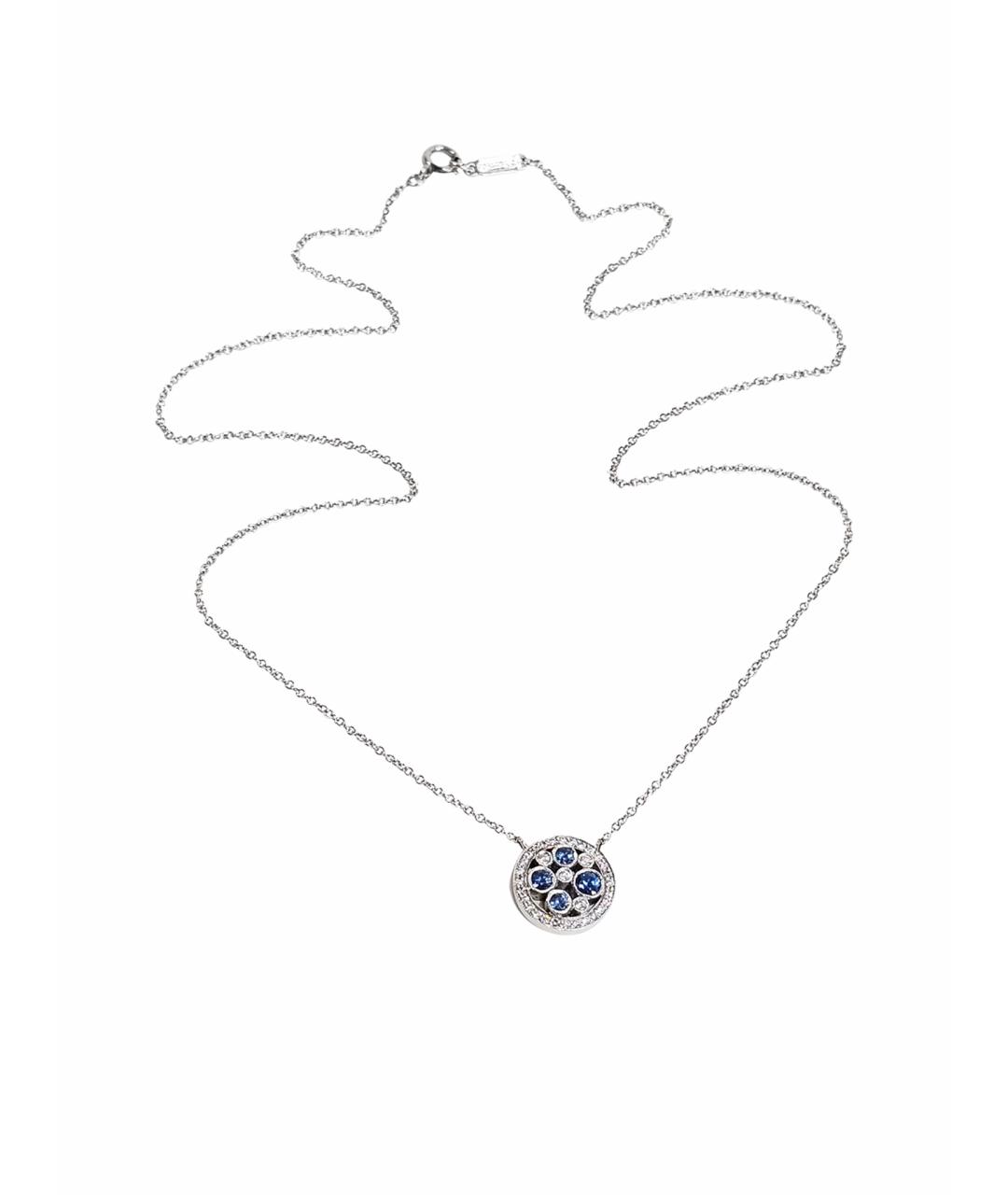 TIFFANY&CO Серебряное платиновое колье, фото 1