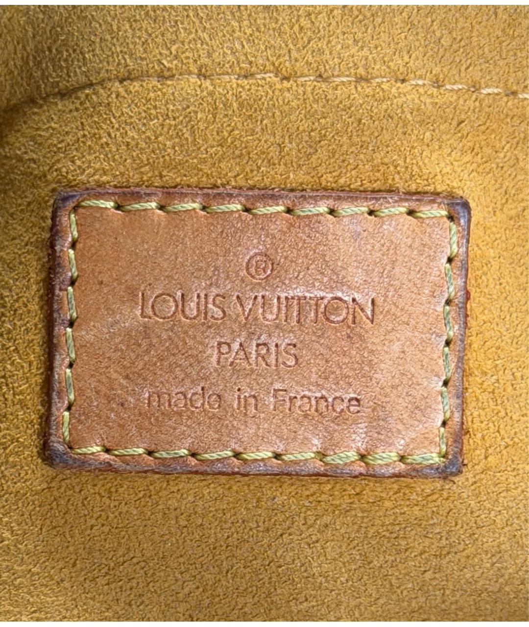 LOUIS VUITTON Голубая деним сумка через плечо, фото 4