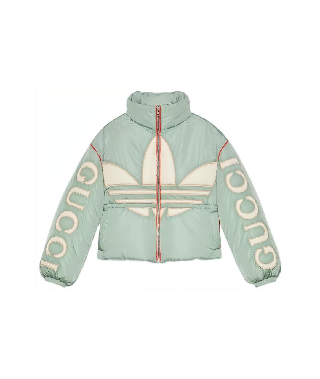 GUCCI Салатовый пуховик, фото 6