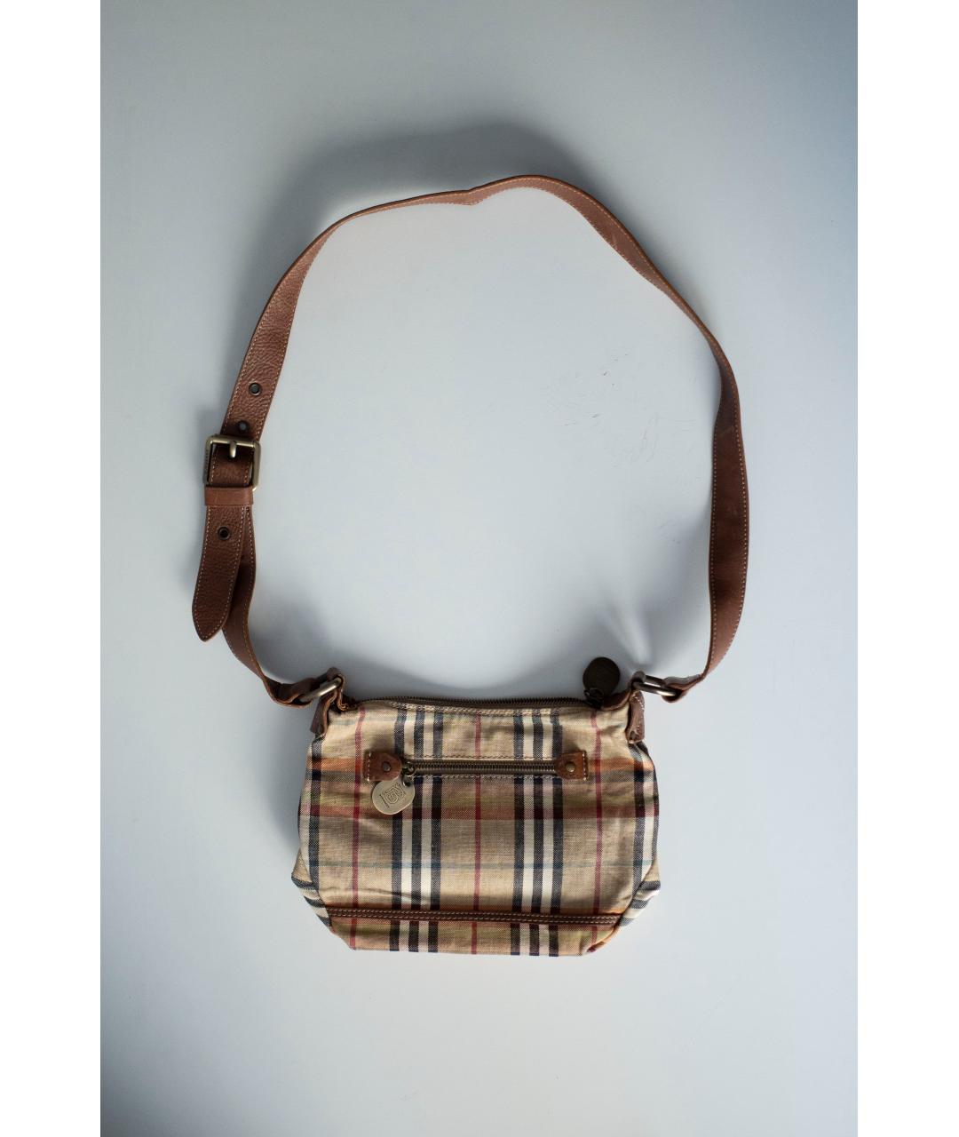 BURBERRY Мульти хлопковая сумка через плечо, фото 10
