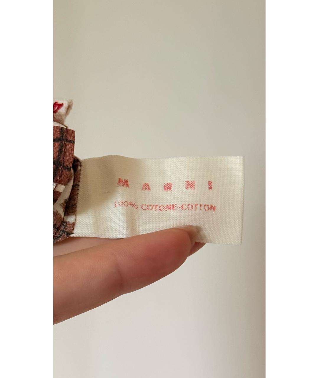 MARNI Красная майка, фото 8
