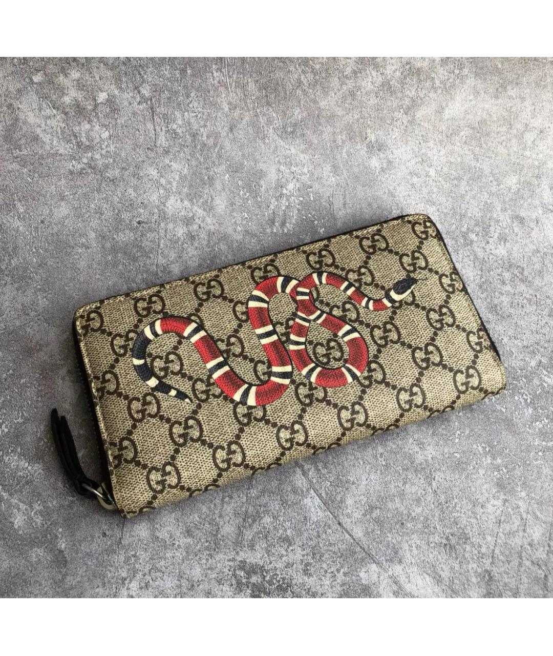 GUCCI Бежевый кошелек, фото 2