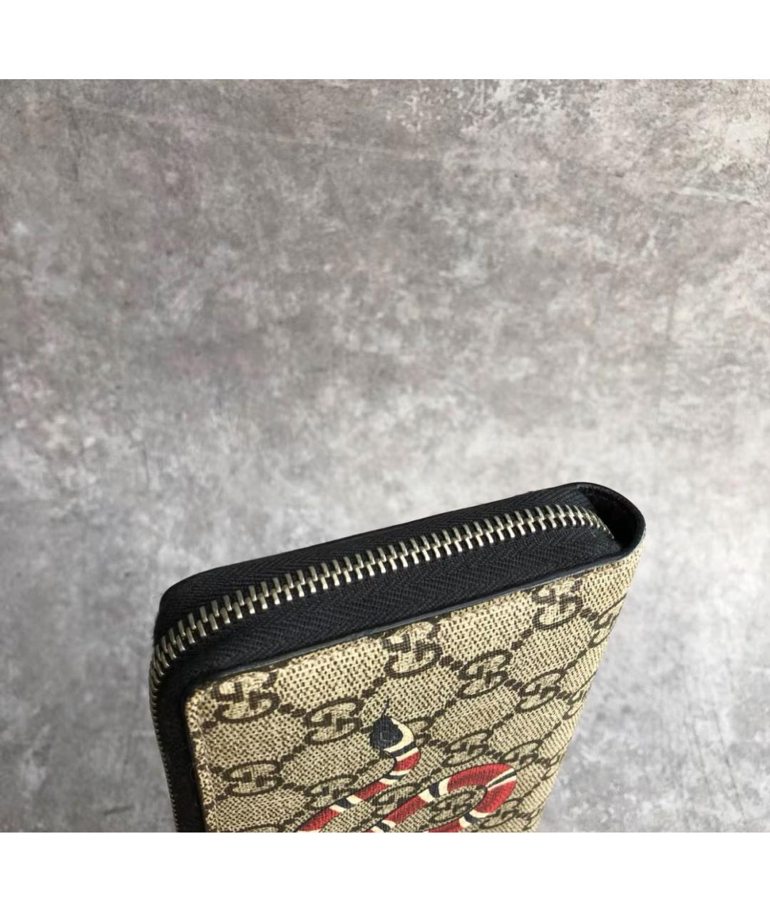GUCCI Бежевый кошелек, фото 5