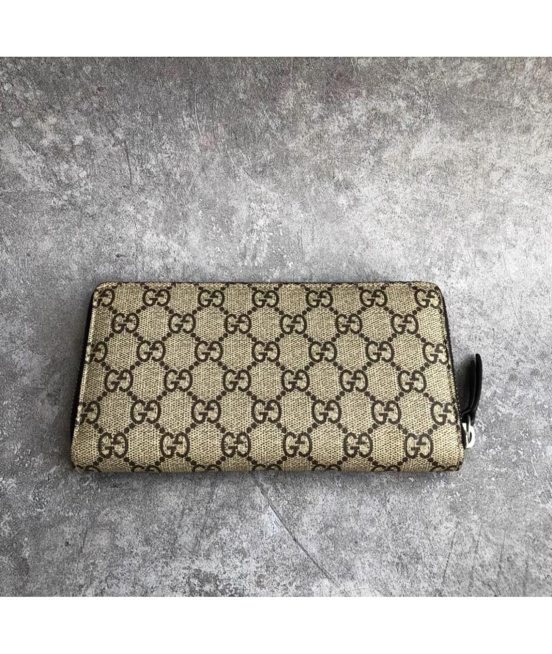 GUCCI Бежевый кошелек, фото 3