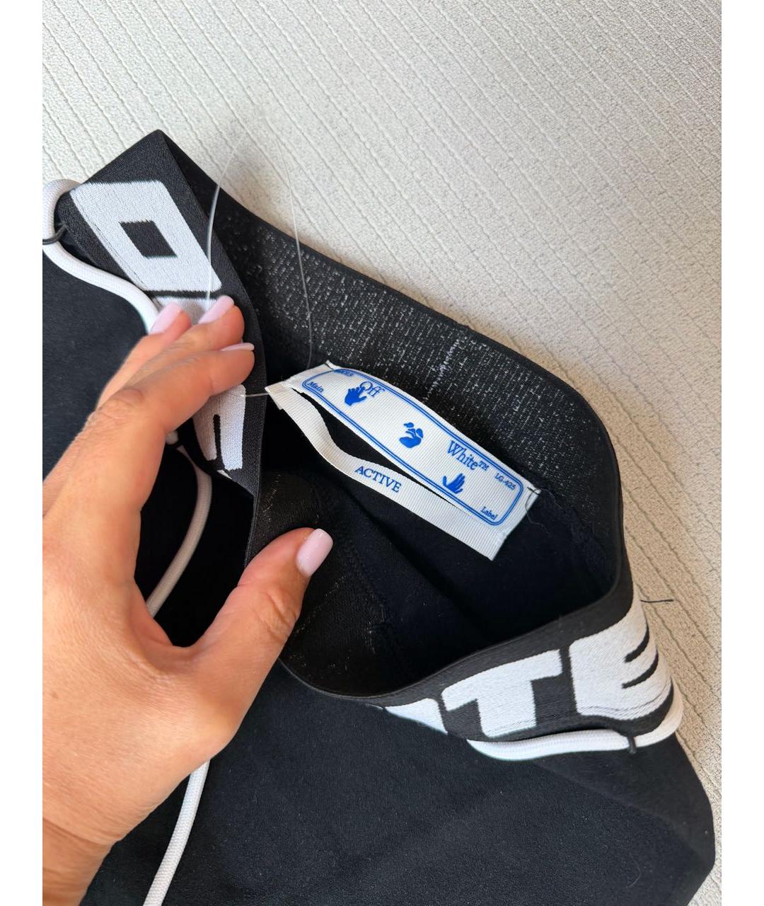 OFF-WHITE Черный хлопко-эластановый спортивные костюмы, фото 3