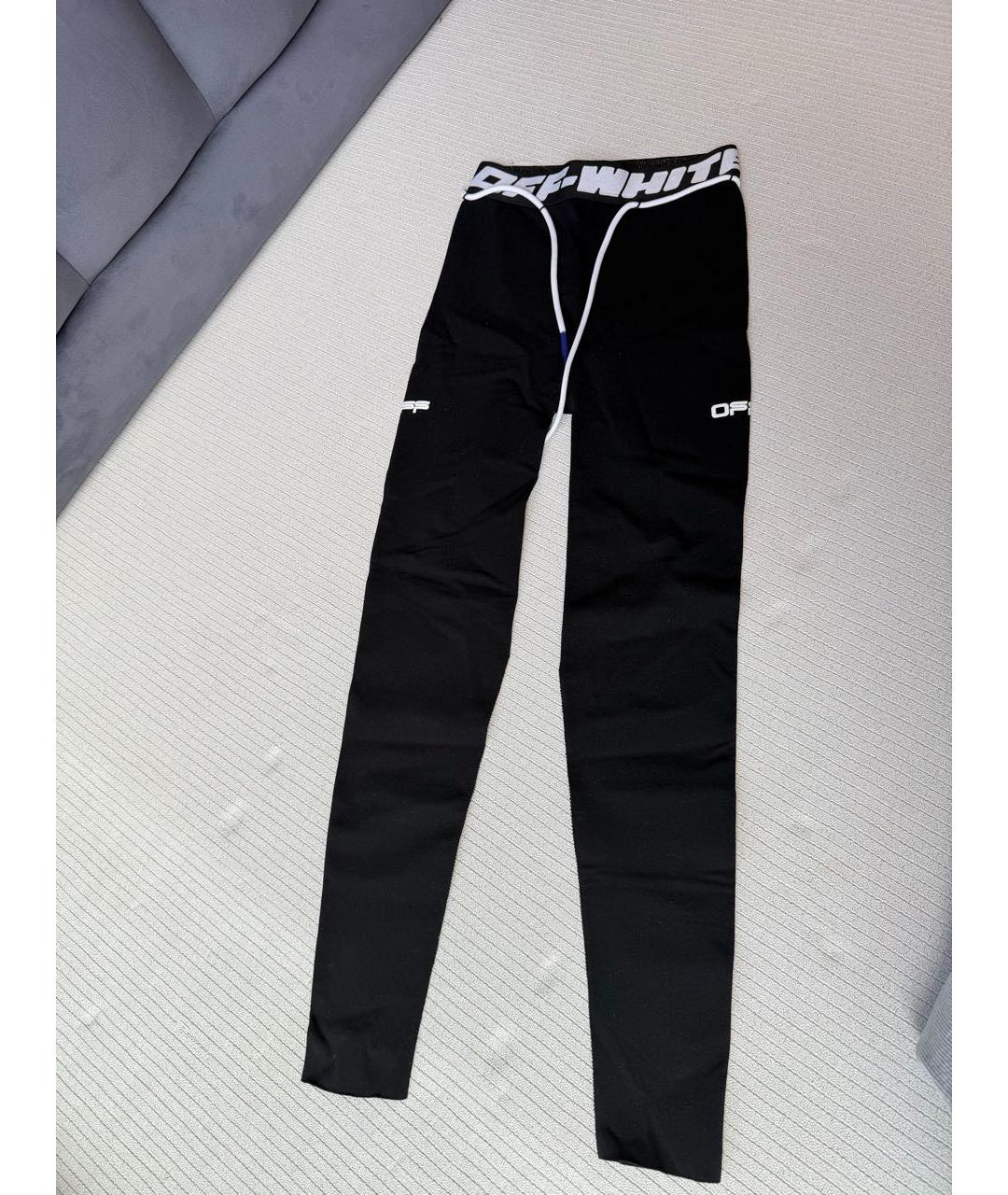 OFF-WHITE Черный хлопко-эластановый спортивные костюмы, фото 1