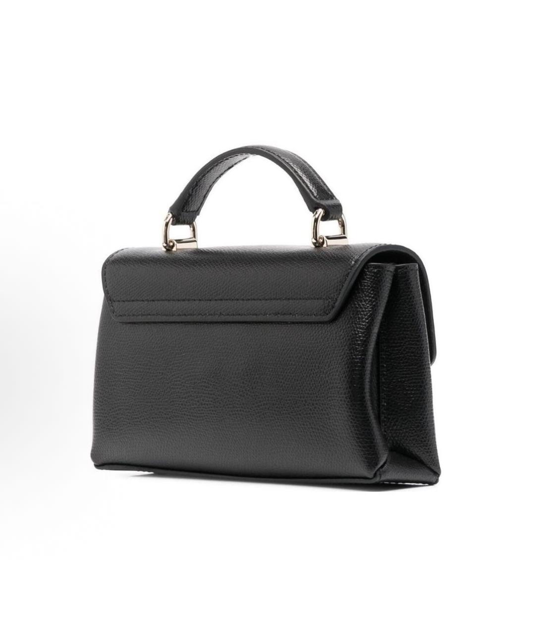 FURLA Черная кожаная сумка через плечо, фото 2