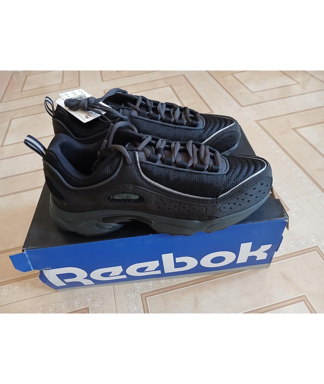 REEBOK Черные низкие кроссовки / кеды, фото 8
