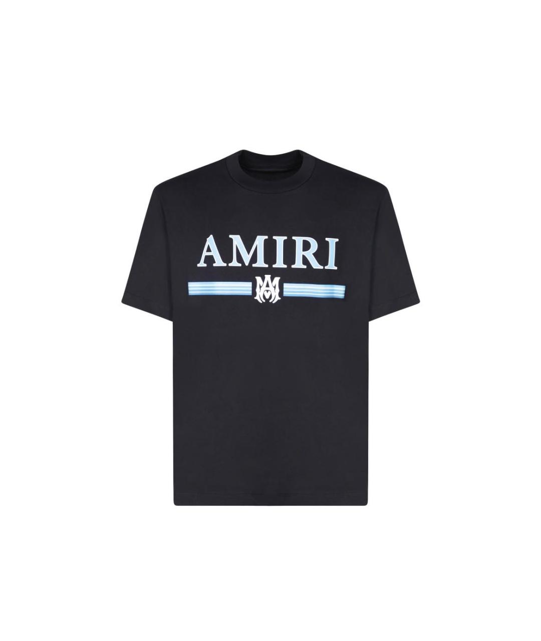 AMIRI Черная футболка, фото 1