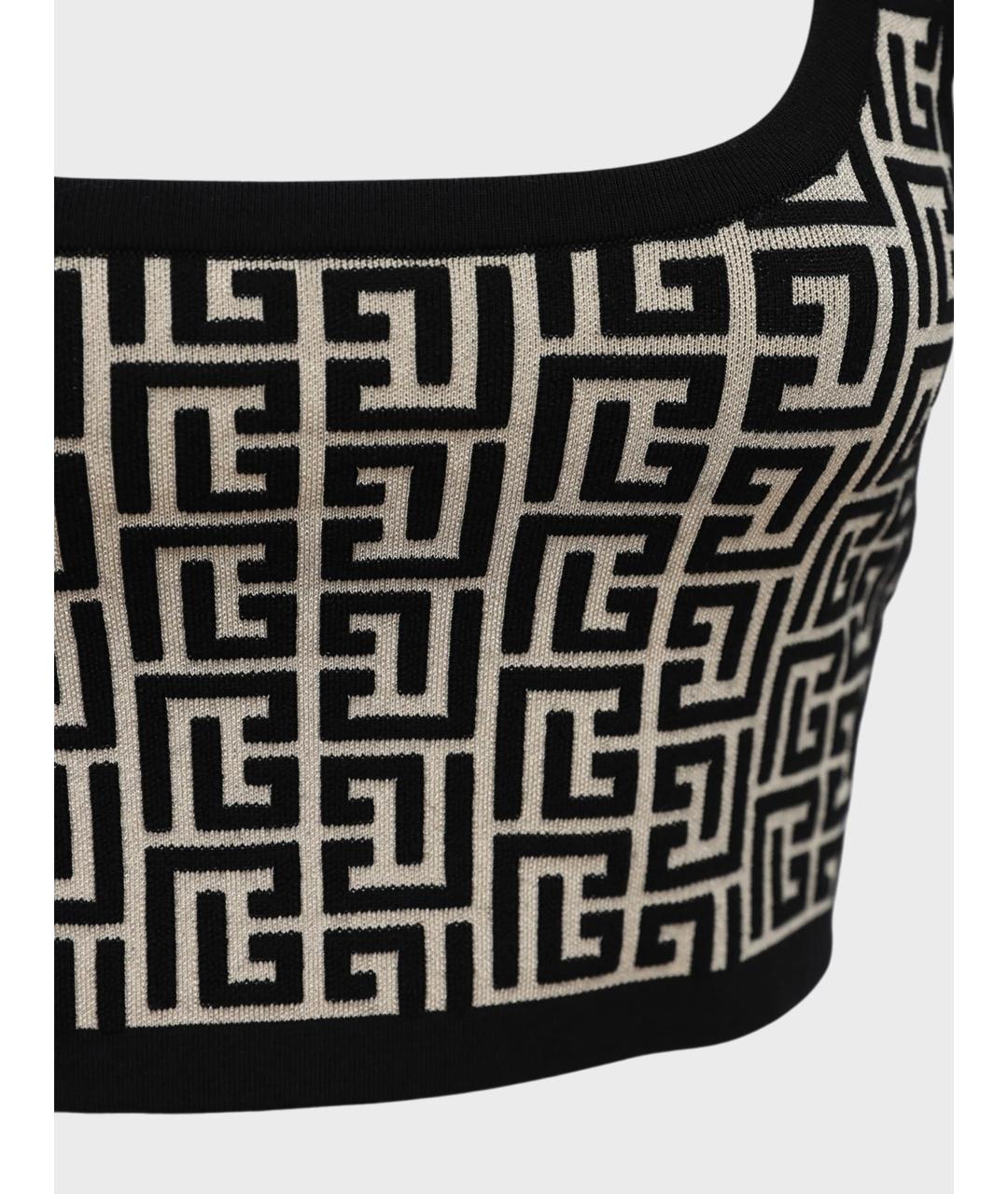 BALMAIN Мульти шерстяная майка, фото 3