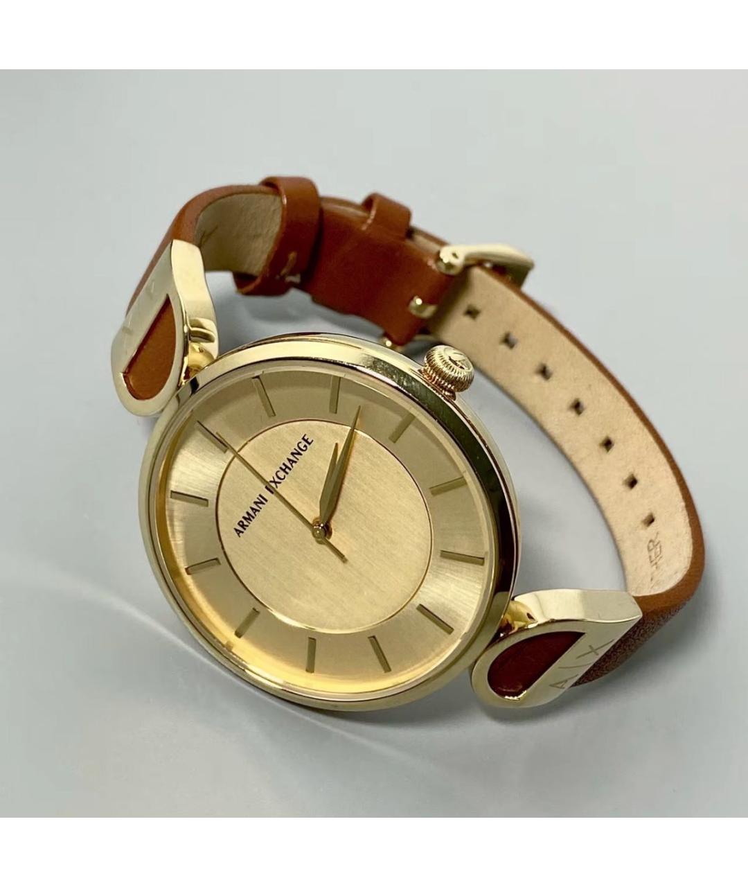 ARMANI EXCHANGE Золотые часы, фото 2