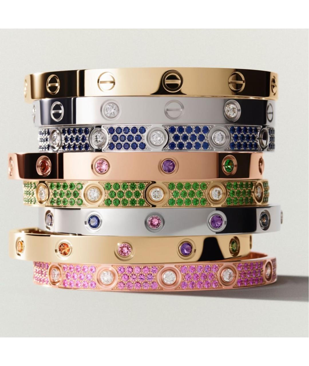 CARTIER Браслет из белого золота, фото 7