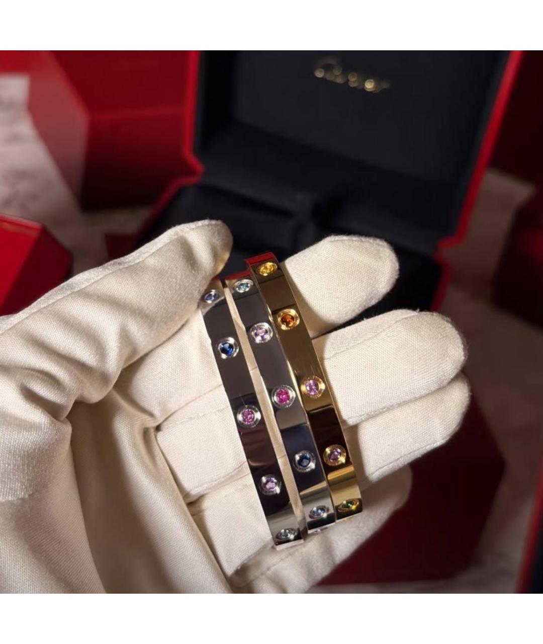 CARTIER Браслет из белого золота, фото 8