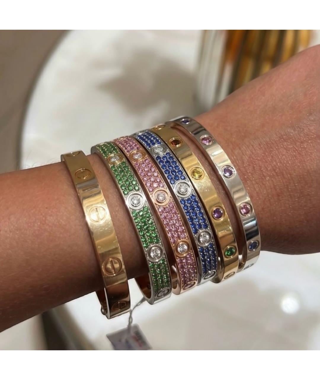 CARTIER Браслет из белого золота, фото 6