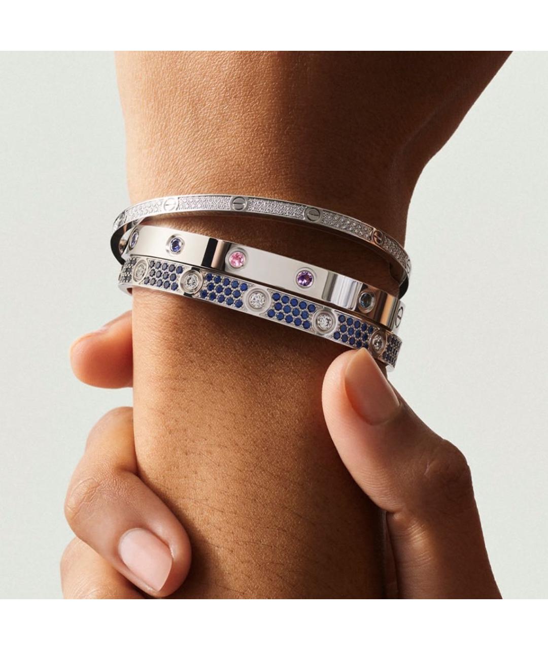 CARTIER Браслет из белого золота, фото 3