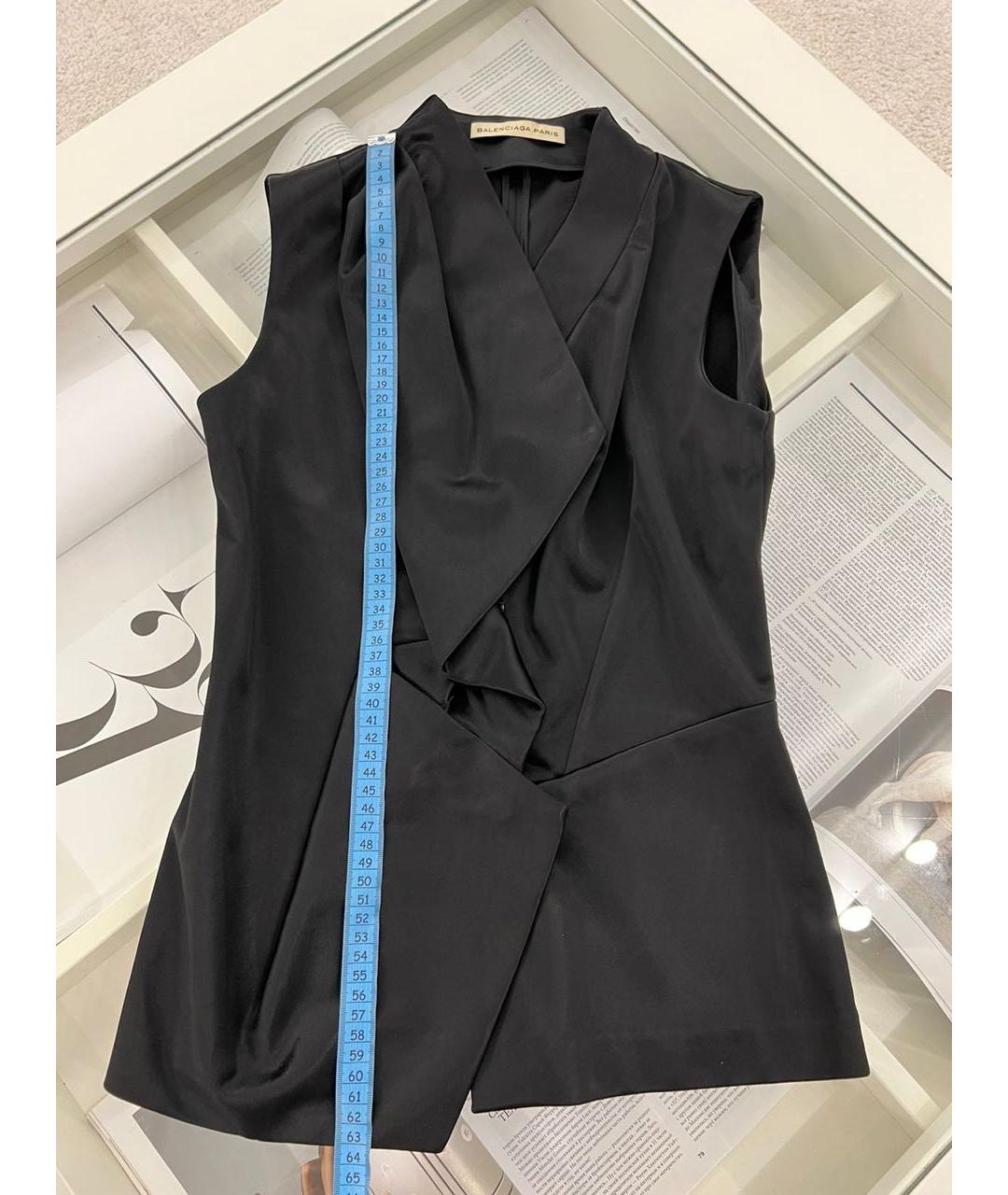 BALENCIAGA Черная майка, фото 8
