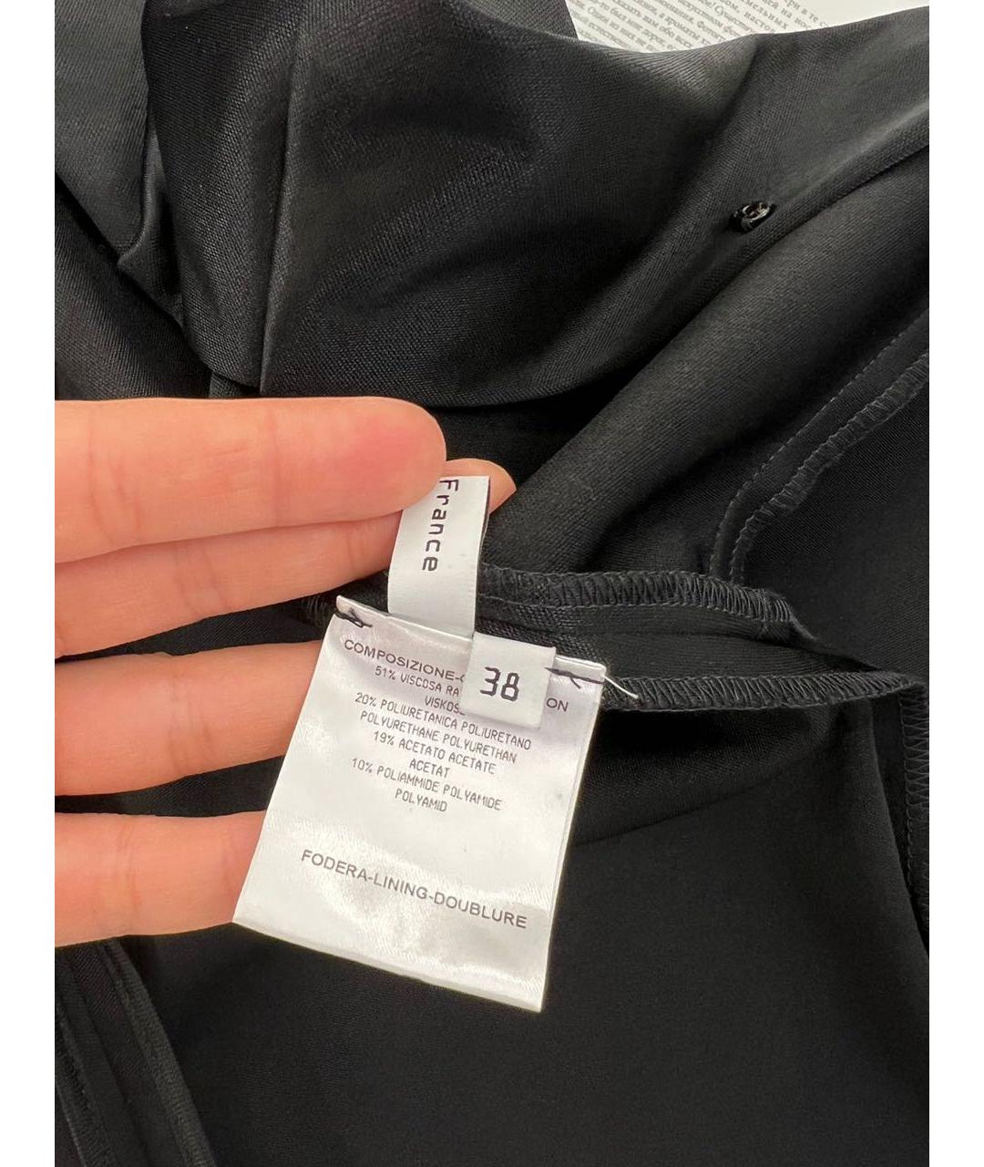 BALENCIAGA Черная майка, фото 4