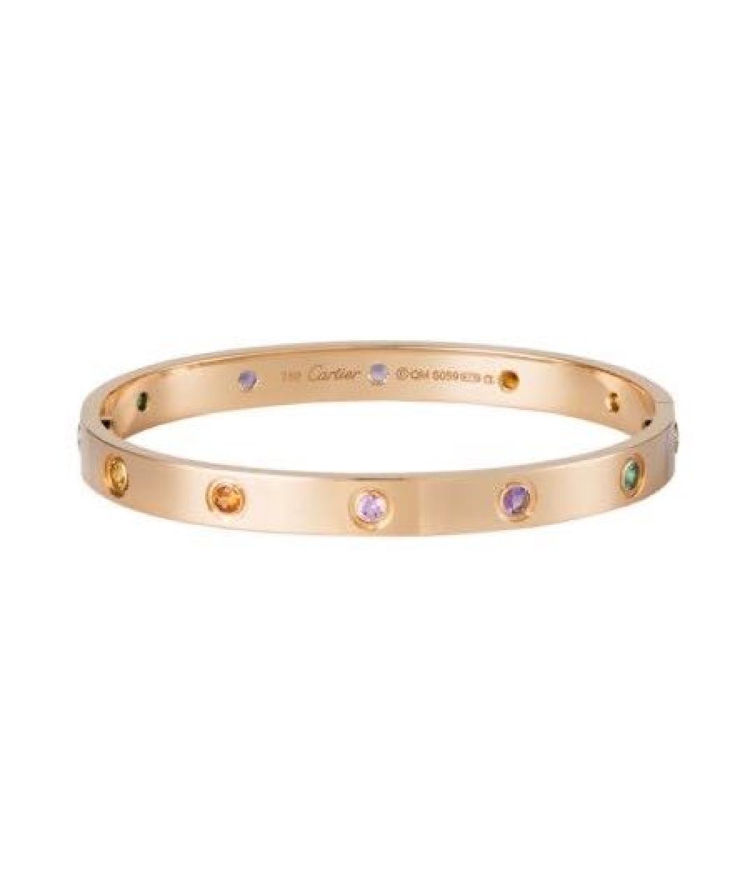 CARTIER Браслет из желтого золота, фото 8