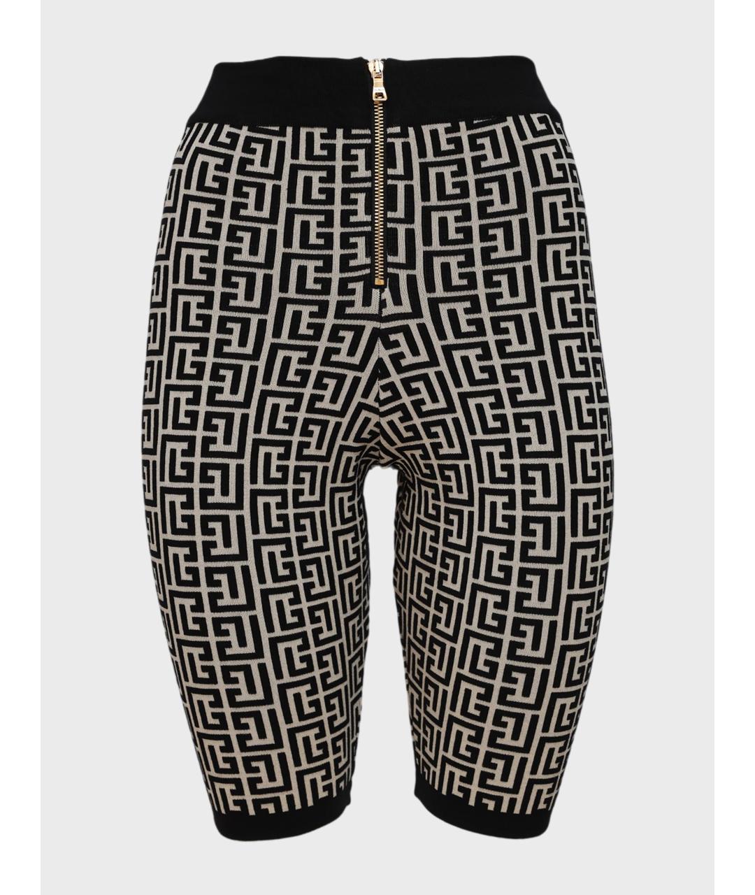 BALMAIN Мульти шерстяные леггинсы и велосипедки, фото 2