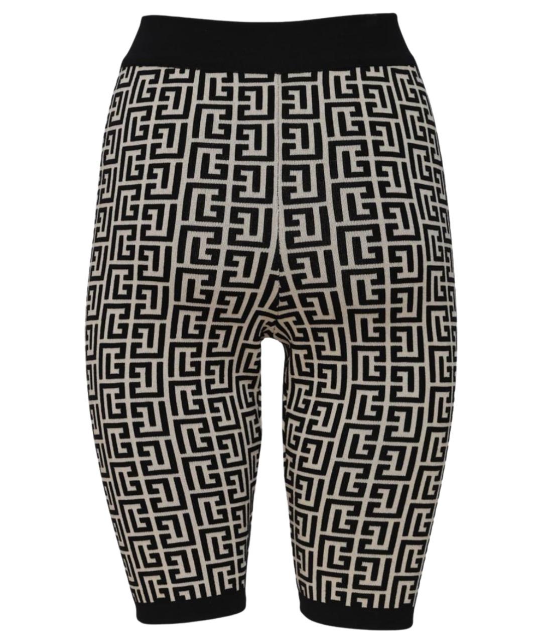 BALMAIN Мульти шерстяные леггинсы и велосипедки, фото 1