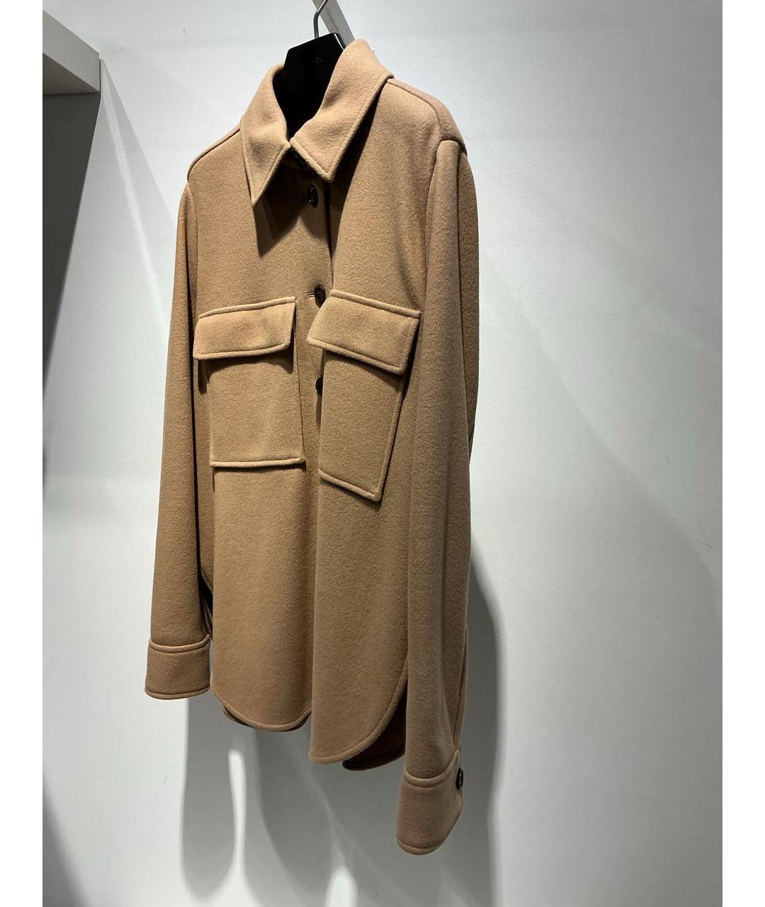 HUGO BOSS Бежевая шерстяная куртка, фото 2