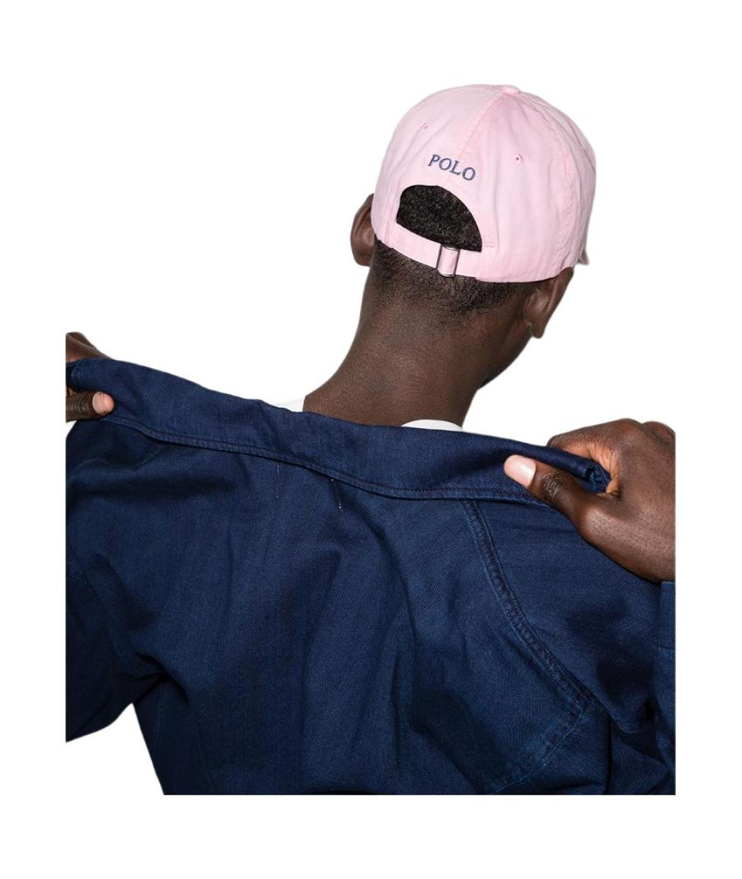 POLO RALPH LAUREN Розовая кепка, фото 4