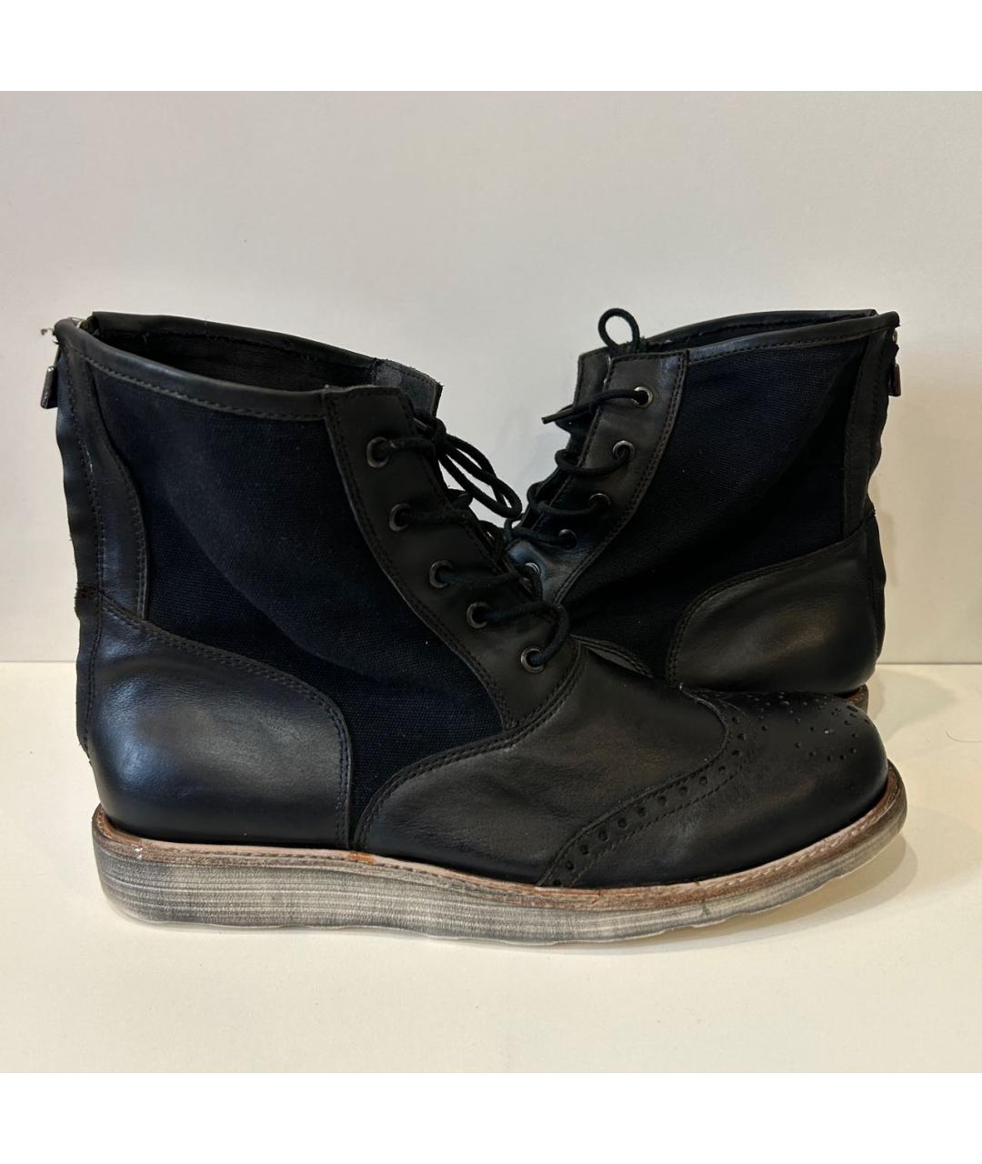 BELSTAFF Черные ботинки, фото 7