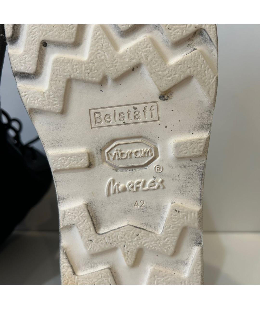 BELSTAFF Черные ботинки, фото 5
