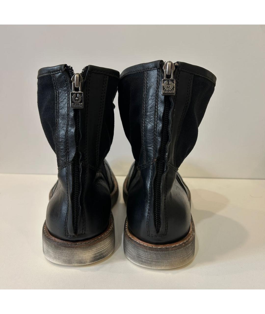 BELSTAFF Черные ботинки, фото 3