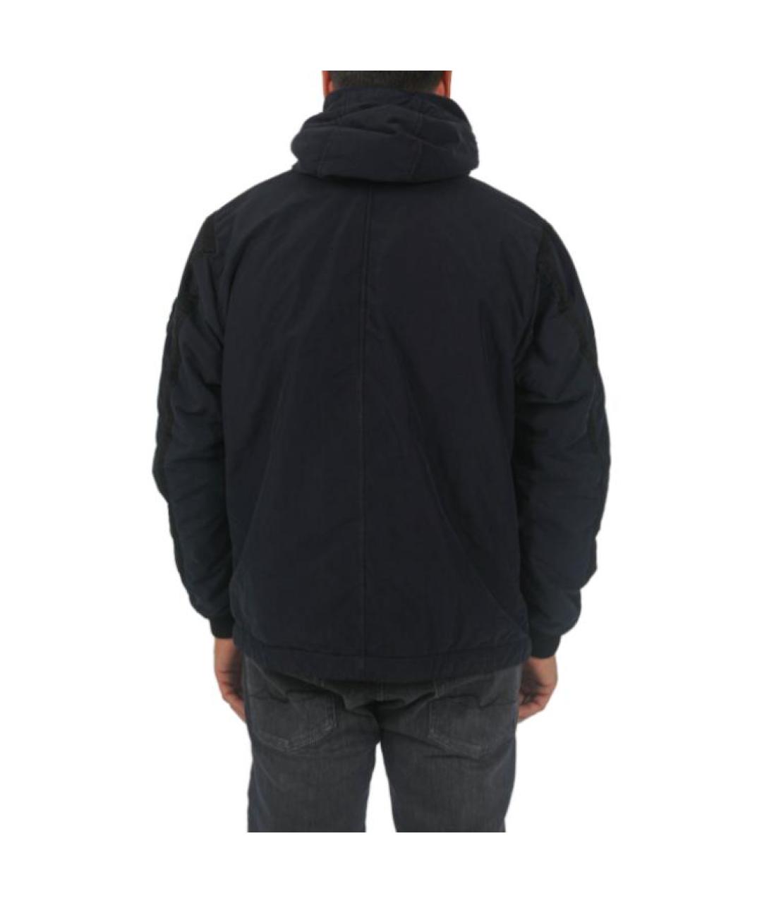 STONE ISLAND Темно-синяя куртка, фото 5