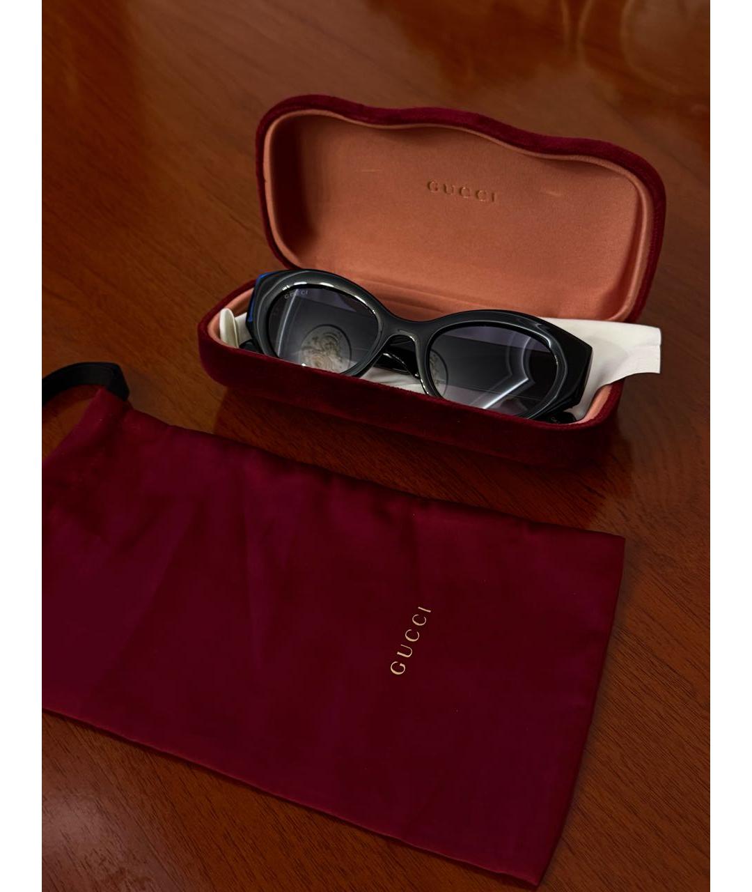 GUCCI Черные солнцезащитные очки, фото 5