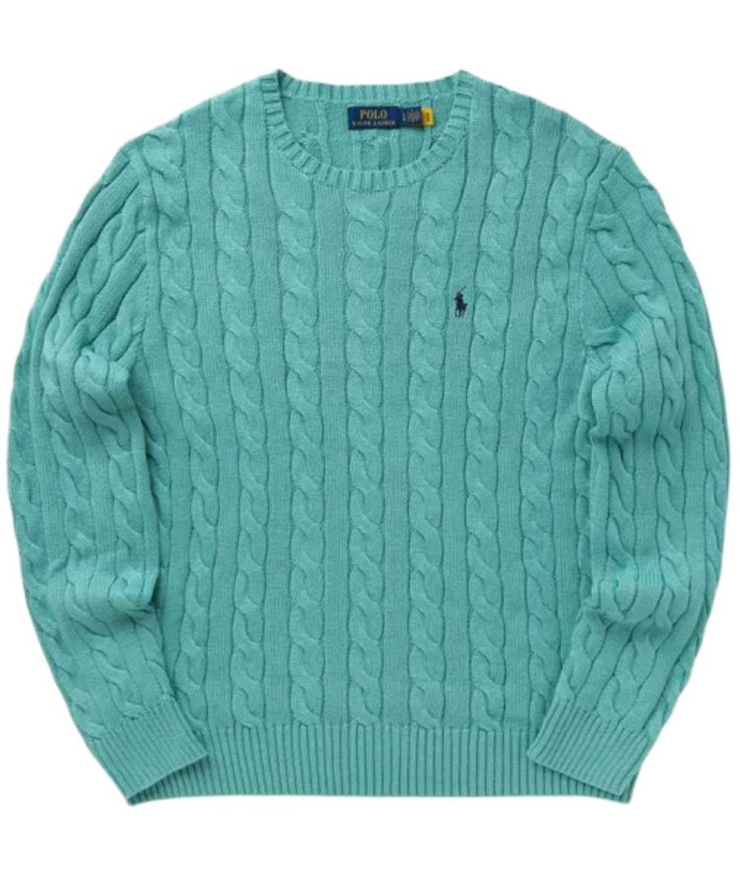 POLO RALPH LAUREN Бирюзовый джемпер / свитер, фото 1
