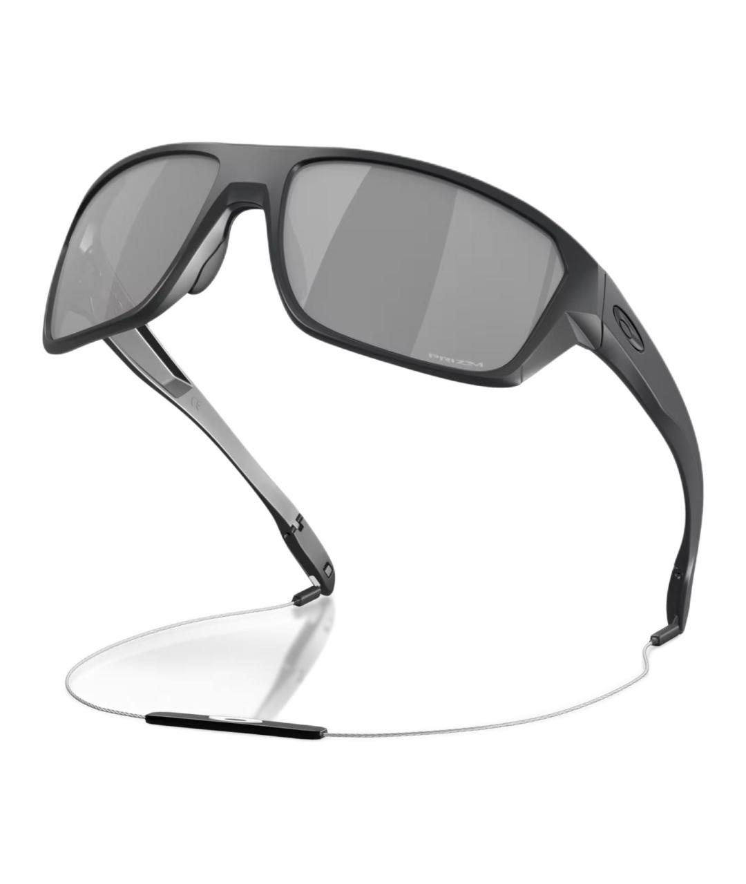 OAKLEY Черные пластиковые солнцезащитные очки, фото 4