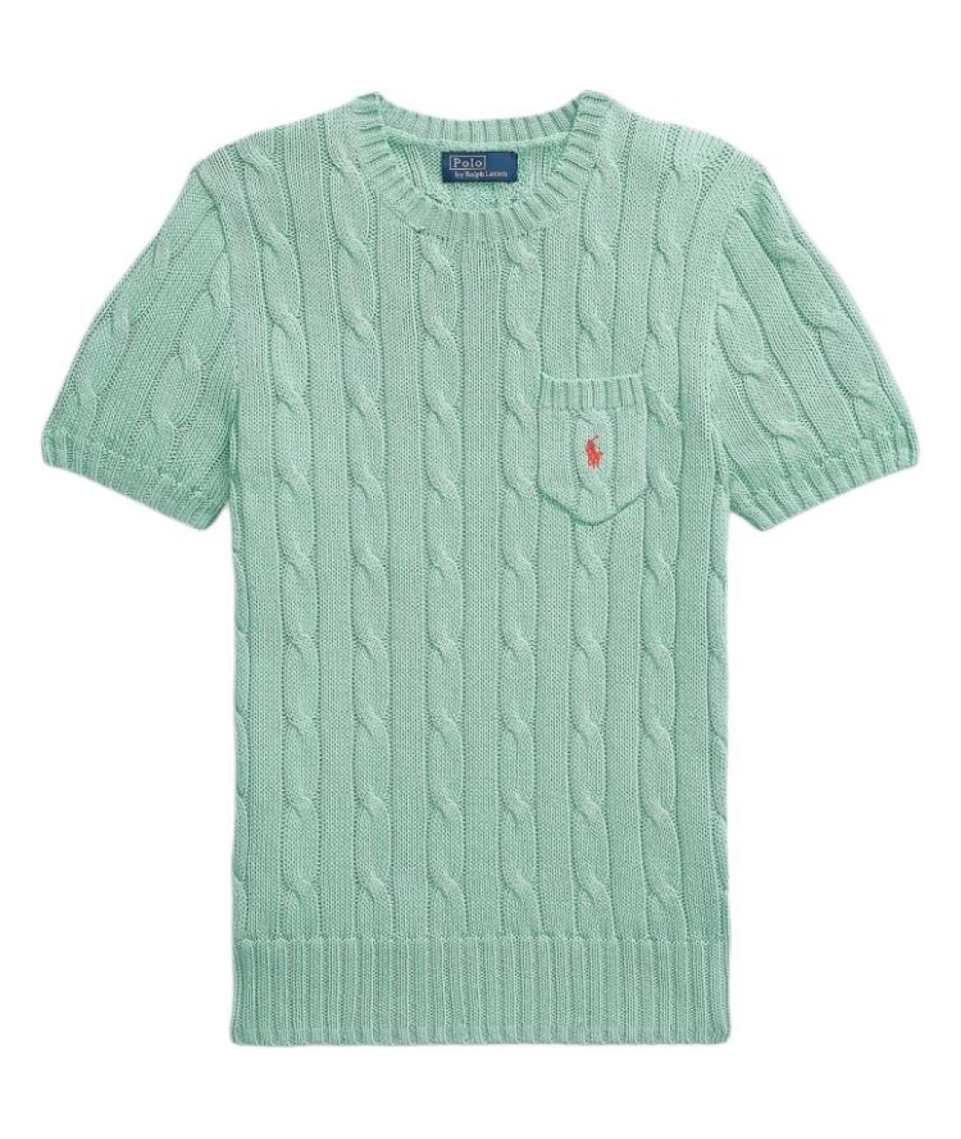POLO RALPH LAUREN Зеленый джемпер / свитер, фото 1